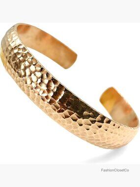 Hand Forged 100% Solid Copper Bracelet - Strand
